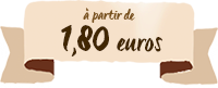 a partir de 5 euros